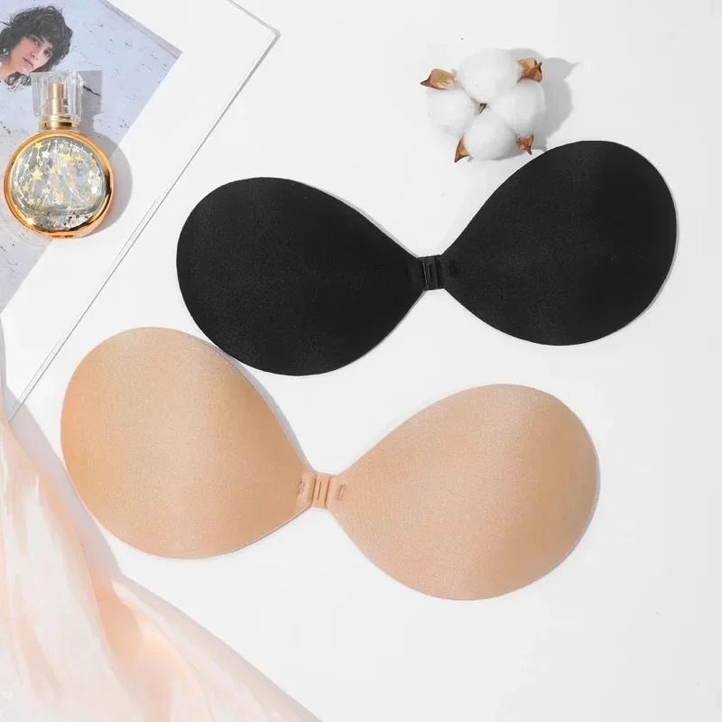 Strapless Bra Backless - 1/2/4개입 여성용 브라, 보이지 않는 푸쉬업