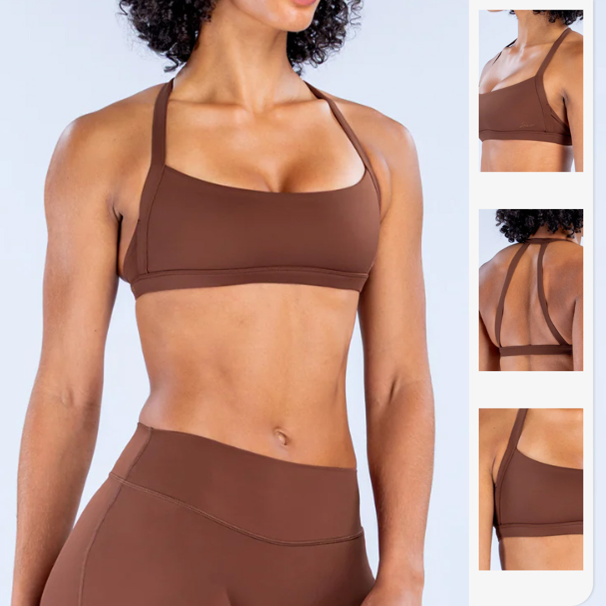 Push Up Bra Padded - 요가 스포츠 브라 여성용 충격 방지
