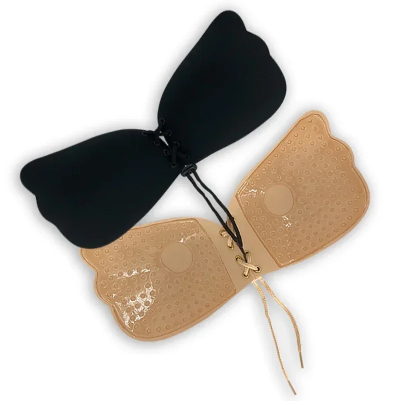 보이지 않는 스트랩리스 접착식 브라, 스트랩리스 푸쉬업 - Strapless Bra Backless 리뷰 및 가격
