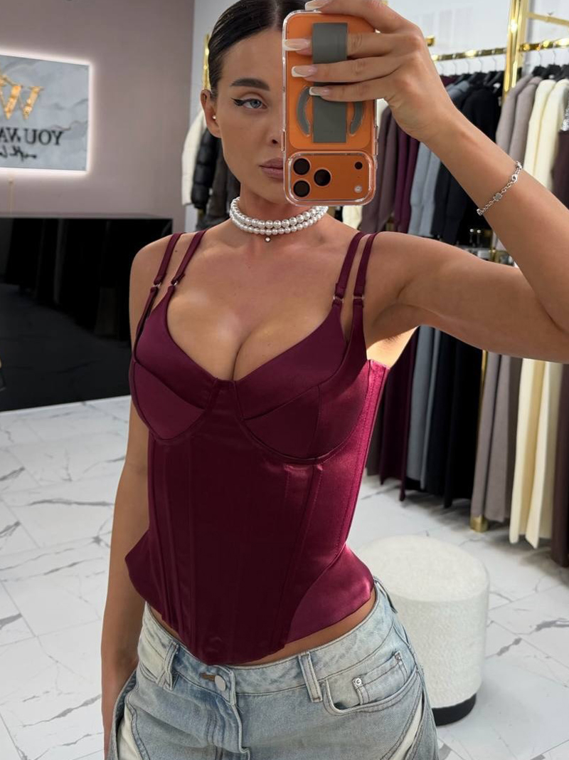 섹시한 여성용 스트랩리스 코르셋 탑, 새로운 피쉬본 붕 - Strapless Bra Backless 리뷰 및 가격