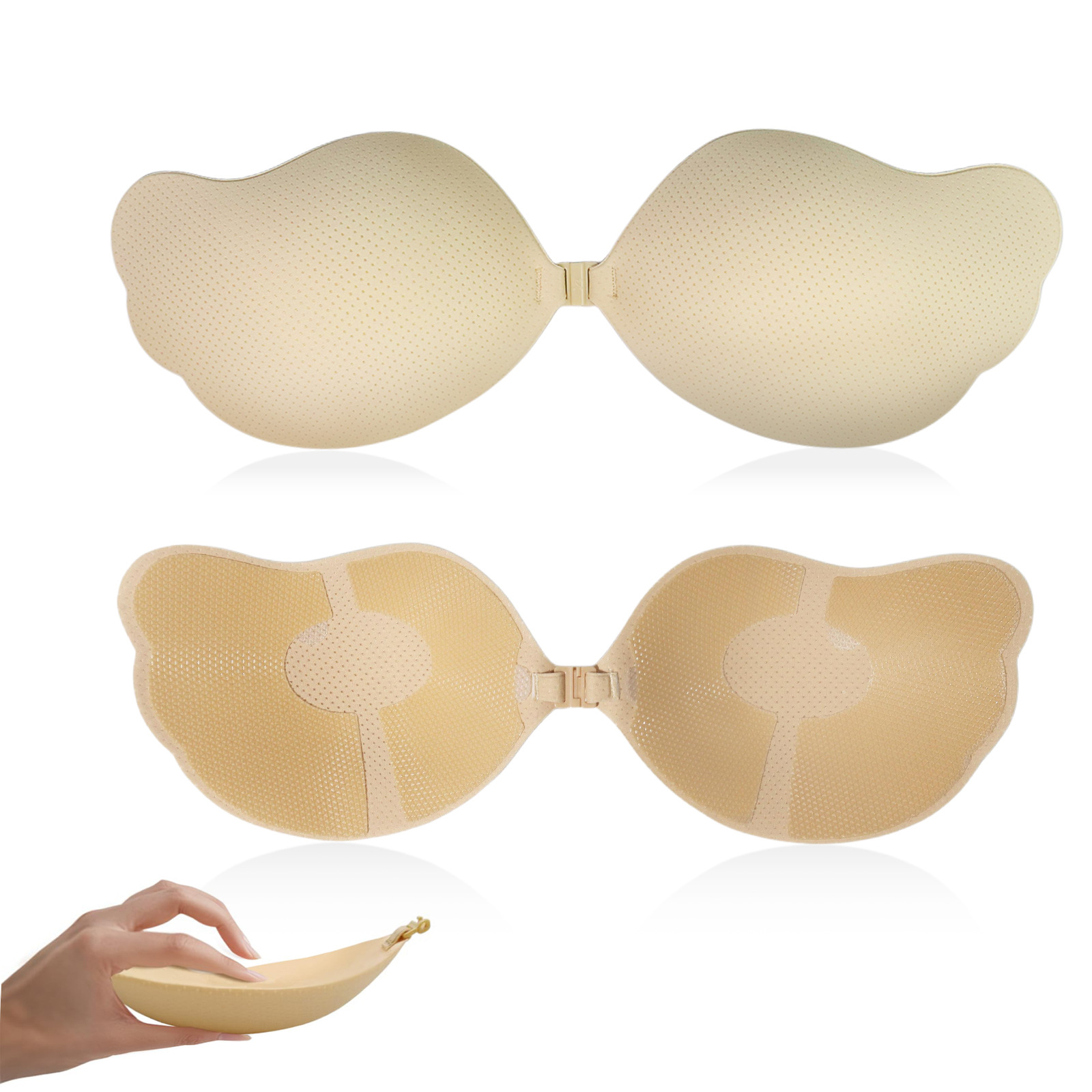 뉴 윙 망고 컵 셀프 접착식 브레스트 리프트 초박형 통 - Silicone Bra Adhesive 리뷰 및 가격