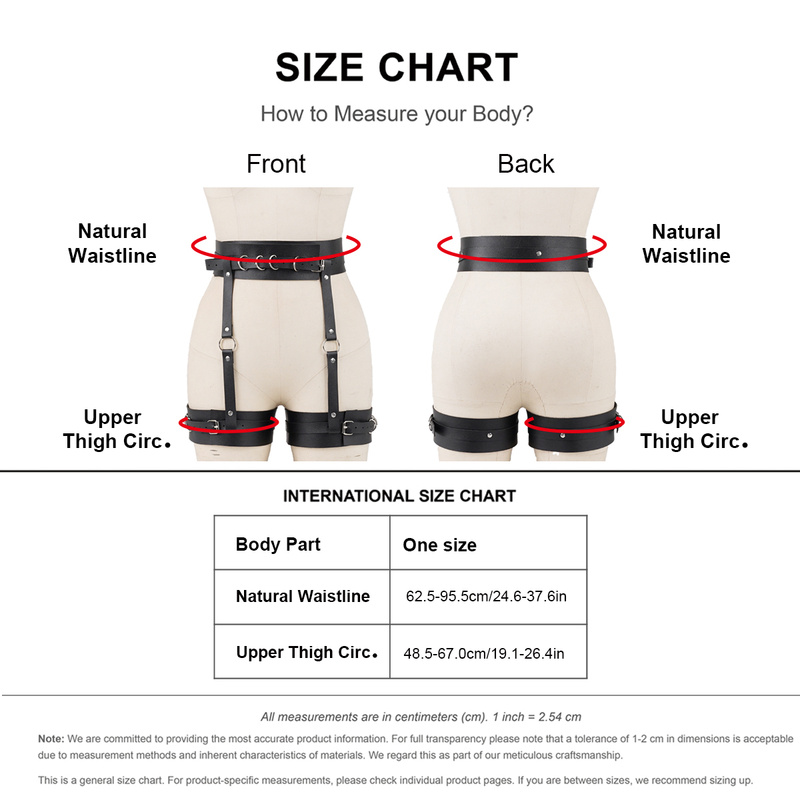 여성 가죽 하네스 사람하네스 가죽 하네스 속옷 섹시한  - Garter Belt Set 리뷰 및 가격