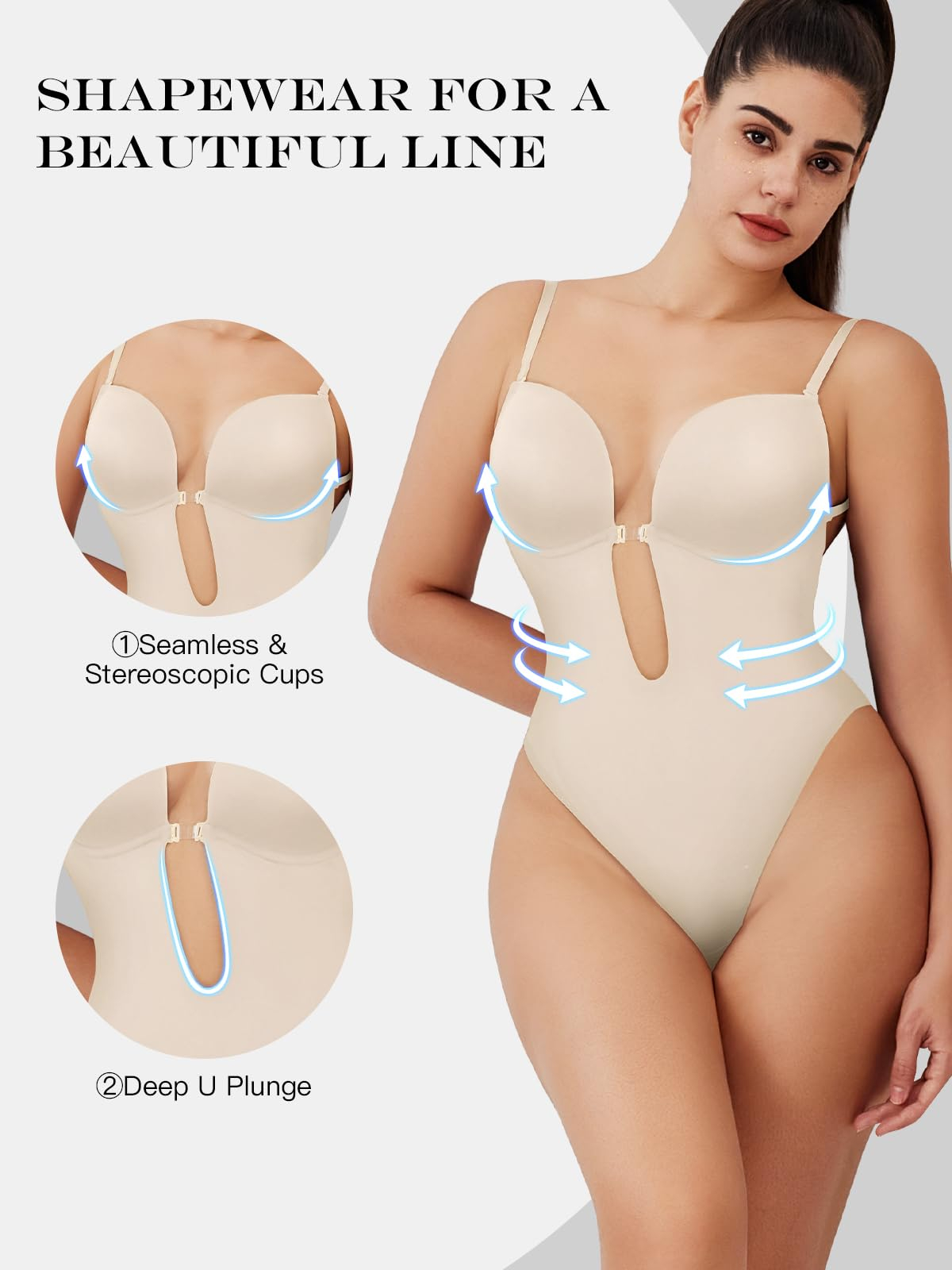 몸매를 돋보이게 하는 몸에 딱 맞는 바디수트, 보이지  - Corset Waist Cinch 리뷰 및 가격
